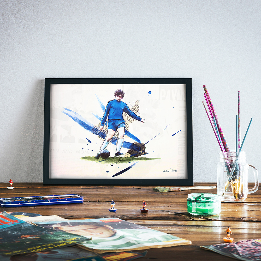 Trevor Francis print by Art of Football